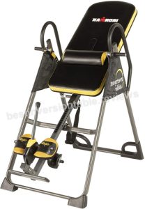 IRONMAN Gravity Highest Weight Capacity Inversion Table with Optional No Pinch AIRSOFT Ankle Holder